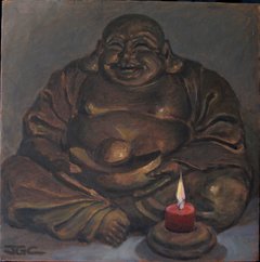 Lit Buddha